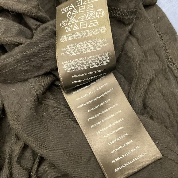 Guess Burnout fitted women's XL Top Rhinestones Y2K Punk Rock - Picture 7 of 10